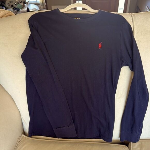 Polo Ralph Lauren men’s medium long-sleeve t-shirt, black - Picture 1 of 5